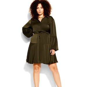 NWT City Chic Flounce Dress